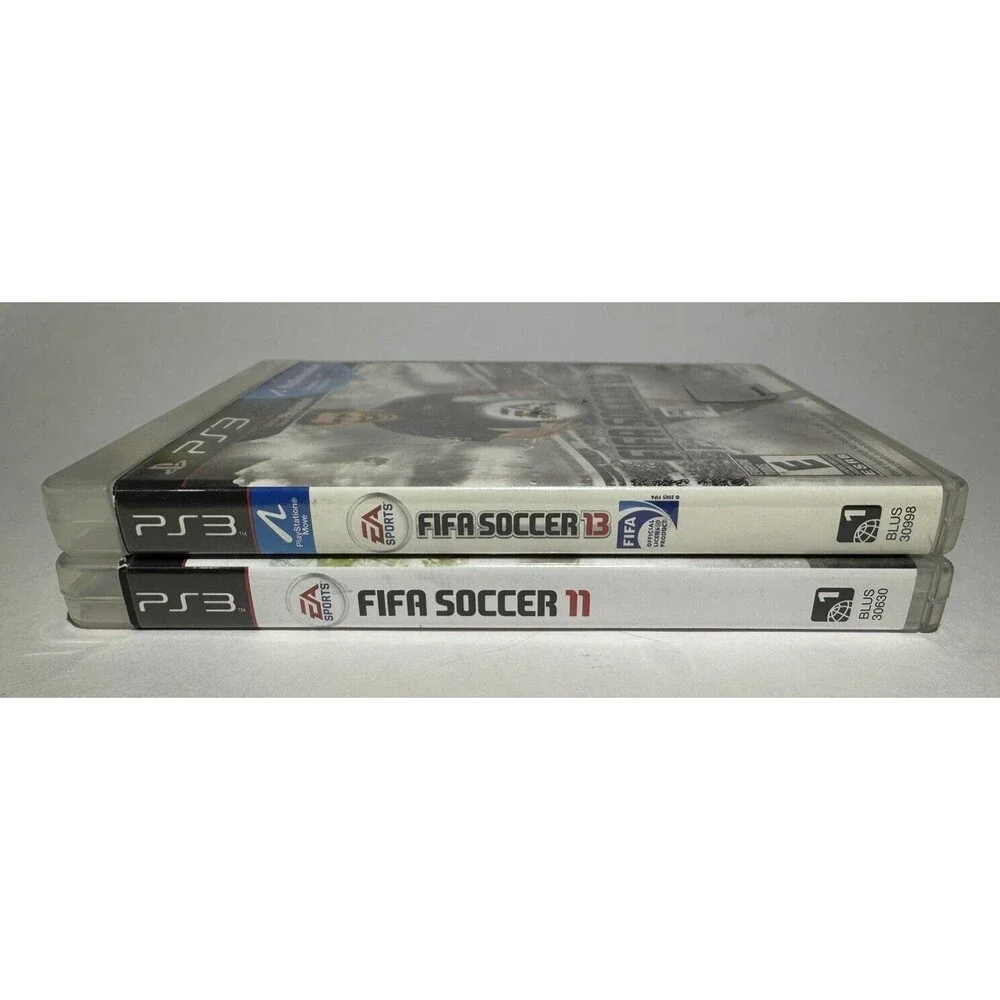 FIFA 11, 13 PS3 LOT of 2‎ GAMES Playstation 3 Game, with Manuals Soccer